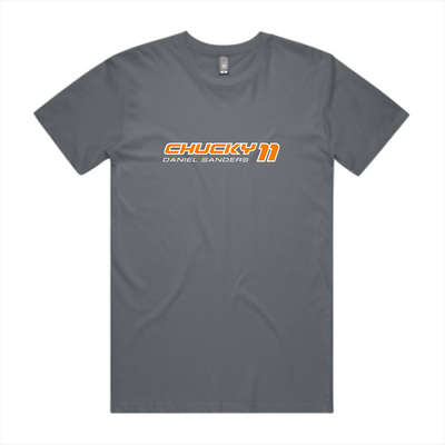 24' Mens AS Colour Staple Tee - Orange Logo