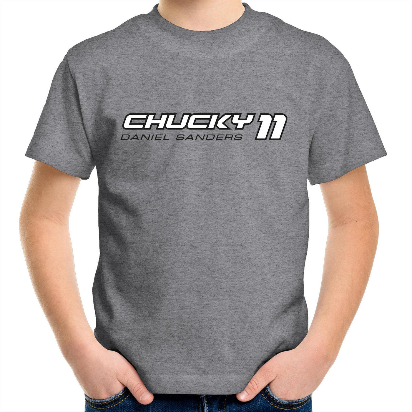 22 Chucky Kids Youth Crew T-Shirt - Black Logo