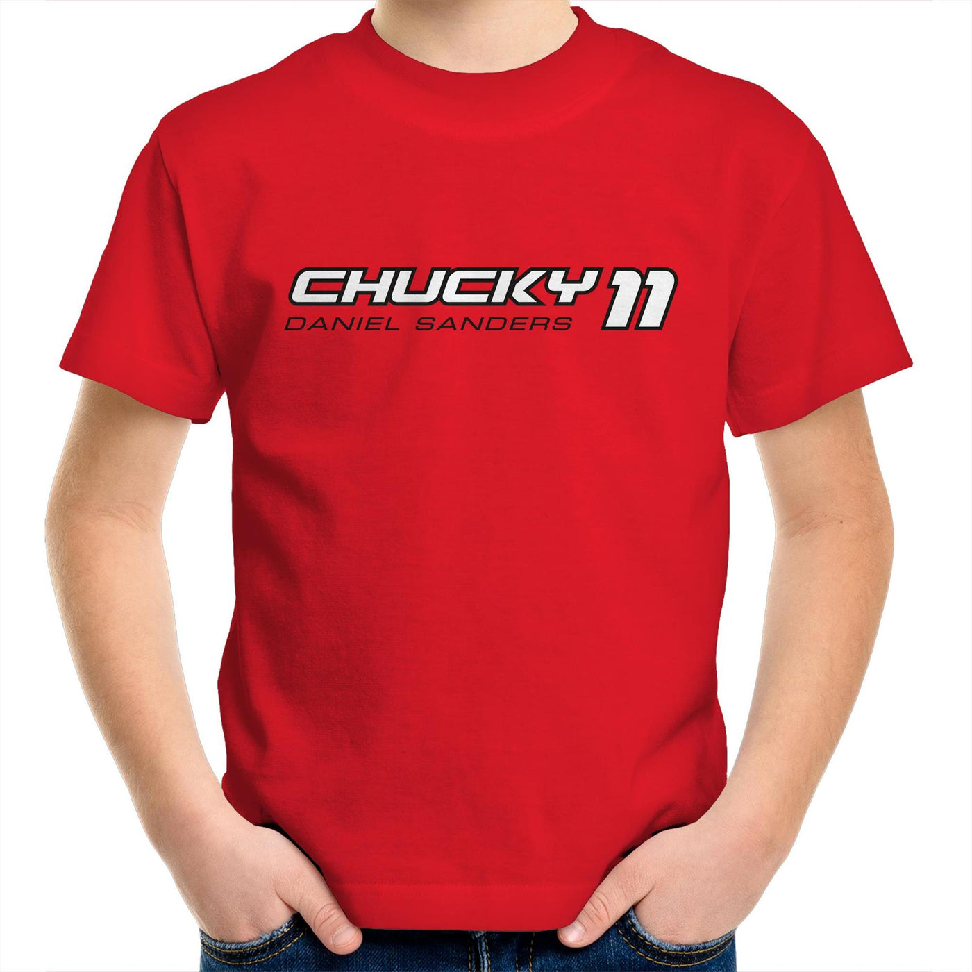 22 Chucky Kids Youth Crew T-Shirt - Black Logo
